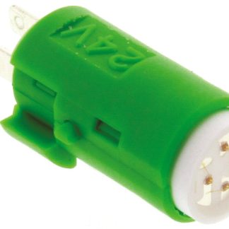 Lampada per indicatori Omron, 24V cc, luce color Verde