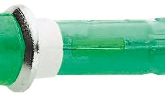 Indicatore da pannello CAMDENBOSS Verde, 240V, Sporgente, foro da 8mm