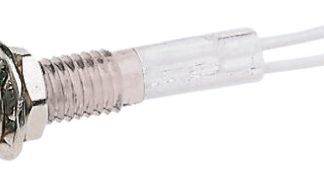 Indicatore da pannello CAMDENBOSS Bianco, 6V, Sporgente, foro da 6.4mm