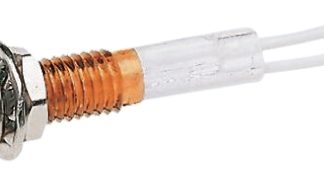 Indicatore da pannello CAMDENBOSS Arancione, 28V, Sporgente, foro da 6.4mm