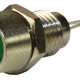 Indicatore da pannello RS PRO Verde  a LED, 3.1V, Ad incasso, foro da 8mm