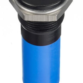 Indicatore da pannello RS PRO Blu  a LED, 12V cc, IP67, A filo, foro da 12mm