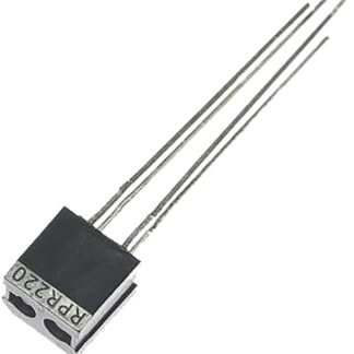 Sensore ottico a riflessione ROHM RPR-220, uscita Fototransistor, Radial, montaggio Montaggio con foro passante