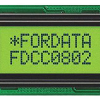 Display alfanumerico LCD Fordata, Alfanumerico, 2x8 caratteri
