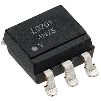 Fotoaccoppiatore Lite-On, Montaggio superficiale, uscita Transistor 20%, 6 Pin