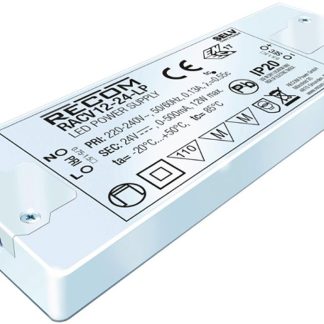 Modulo controllore LED Recom, 12W, IN 230V ca, OUT 12V, 1A