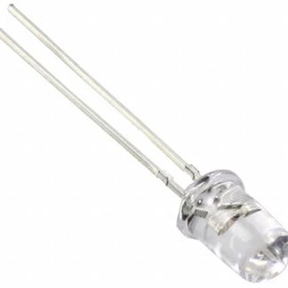 LED a ultravioletti VCC VAOL-5EUV0T4 15 °, 405nm, 200 mcd, 2 Pin, Montaggio con foro passante