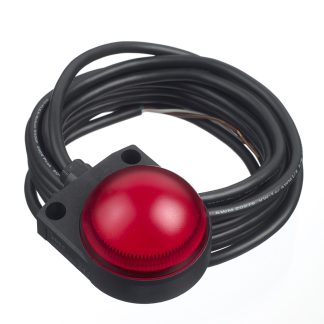 Indicatore da pannello Idec Rosso  a LED, 24 V ac/dc, 24V cc, IP67, Sporgente