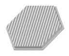 Lente per LED Polymer Optics 162, copertura 50 ° Polimetilmetacrilato (PMMA)