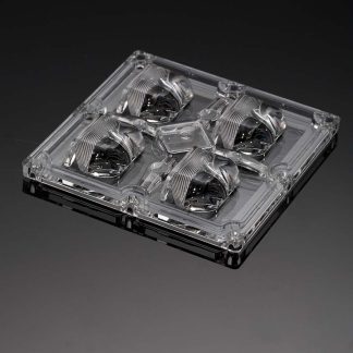 Lente per LED Ledil CS15771_STRADA-2X2MX-8-T2, per 4 LED, emissione Medio, per Illuminazione pedonale