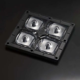 Lente per LED Ledil FP15812_STRADA-2X2MXS-VSM, per 4 LED, emissione Quadrata, per Luci dell'area di parcheggio, serie