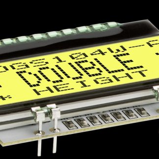 Display monocromatico LCD Display Visions, 4x10 caratteri, interfaccia I2C, SPI