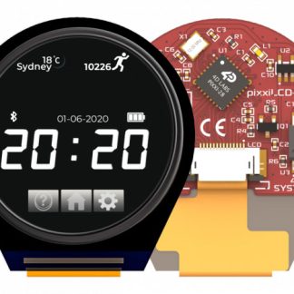 Display LCD a colori 4D Systems, 1.3poll, interfaccia SPI, 240 x 240pixels