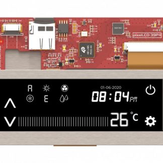 Display LCD a colori 4D Systems, 3.9poll, interfaccia SPI, 480 x 128pixels