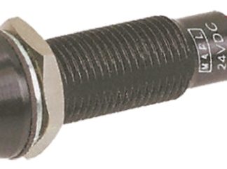 Indicatore da pannello Marl Blu  a LED, 12V cc, Ad incasso, foro da 8.1mm