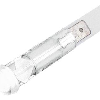 Indicatore da pannello Arcolectric (Bulgin) Ltd Ambra Filamento, 230V ca, IP67, Sporgente, foro da 9.5mm