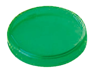 Lenti per indicatore APEM A02, forma Rotonda, col. Verde, Ø 26mm