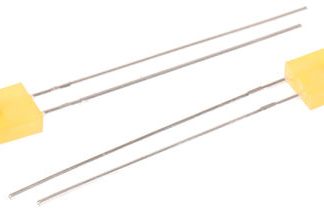 LED Giallo Kingbright, PCB, 2,1 V, Rettangolare