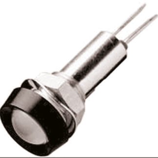 Indicatore da pannello Oxley Bianco  a LED, Ad incasso, foro da 8mm