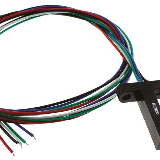 Interruttore ottico a taglio Optek, 5 pin 1 canale, slot da 5.08mm, uscita , uscita Buffer, Montaggio con foro passante