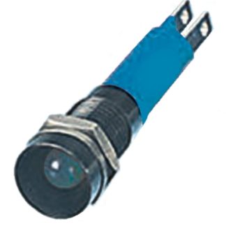 Indicatore da pannello CML Innovative Technologies Blu  a LED, 24V, IP67, Ad incasso, foro da 8mm