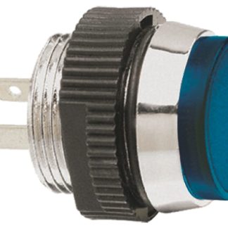 Indicatore da pannello Signal Construct Blu  a LED, 24 → 28V, IP67, Sporgente, foro da 16mm