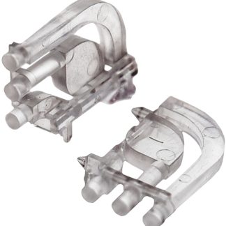 Tubo luminoso a LED Dialight 22.9mm, Trasparente, 3 vie