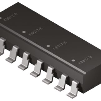 Fotoaccoppiatore Broadcom, 4 canali, Montaggio superficiale, uscita Transistor 50%, 16 Pin