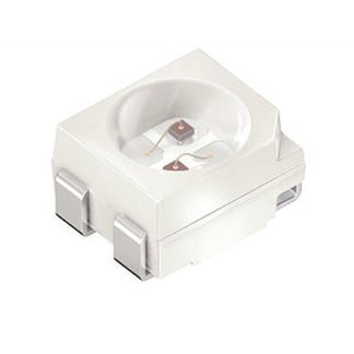 LED , Verde, rosso ams OSRAM, SMD, 2 V, 2 Led, PLCC 4