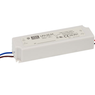 Driver LED Mean Well, 30W, IN 90 → 264V ca, OUT 5V, 5A