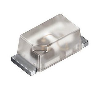 LED Verde ams OSRAM, SMD, 1,7 V, 1608 (0603)