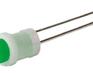 Indicatore da pannello Oxley Verde  a LED, 3.6V, IP66, A filo, foro da 5mm