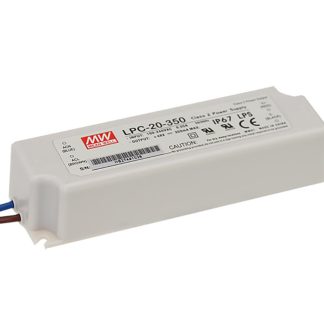 Driver LED Mean Well, 21W, IN 127 → 370 V dc, 90 → 264 V ac, OUT 9 → 30V, 700mA