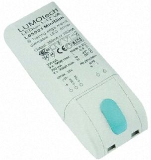 Driver LED Lumotech, 12W, IN 230 → 240V ca, OUT 3 → 32V, 350 mA, 700 mA