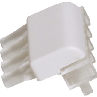 Tubo luminoso a LED Bivar 17mm, Trasparente, 4 vie