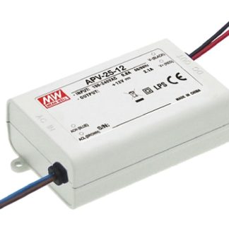 Driver LED Mean Well, 17.5W, IN 127 → 370 V dc, 90 → 264 V ac, OUT 5V, 3.5A