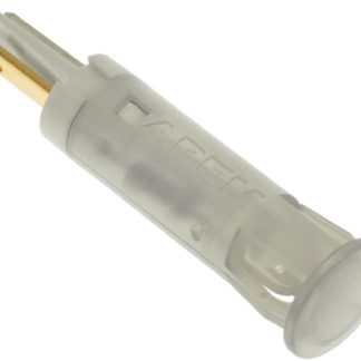 Indicatore da pannello APEM Bianco  a LED, 220V ca, foro da 8mm