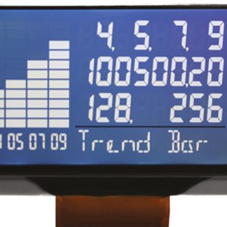 Display monocromatico LCD GPEG, Alfanumerico, 4x18 caratteri, interfaccia I2C, SPI (a 4 fili)