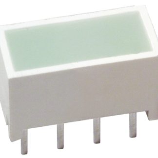Display LED, barra luminosa a segm. Broadcom, 10.16 x 5 x 6.2mm, 25 mcd, col. Verde
