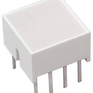 Display LED, barra luminosa a segm. Broadcom, 10.2 x 8.9 x 6.2mm, 38 mcd, col. Giallo