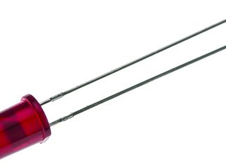 LED Rosso Kingbright, PCB, 2,5 V, 5 mm (T-1 3/4)