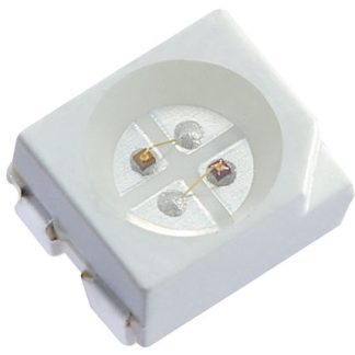 LED , Verde, rosso Kingbright, SMD, 2,5 V, 2 Led, PLCC 4
