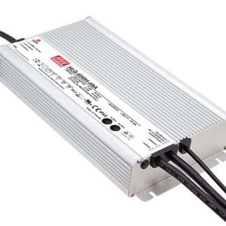 Driver LED Mean Well, 600W, IN 127 → 431 V dc, 90 → 305 V ac, OUT 48V, 12.5A