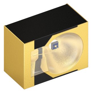 LED IR ams OSRAM SMD, intensità 60mW/sr, lungh. d'onda 860nm, Vista laterale