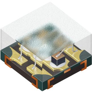 LED RGB ams OSRAM, SMD, 2,4 V, 3,4 V, 3 Led