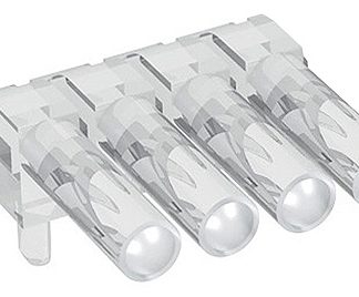 Tubo luminoso a LED Mentor GmbH 11.55mm, Trasparente, 4 vie