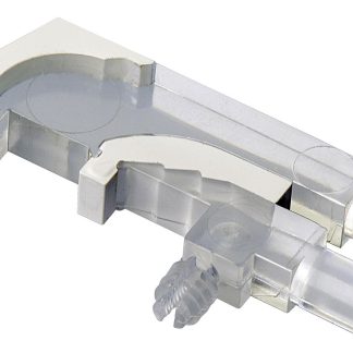 Tubo luminoso a LED Mentor GmbH 23.6mm, Trasparente, 2 vie