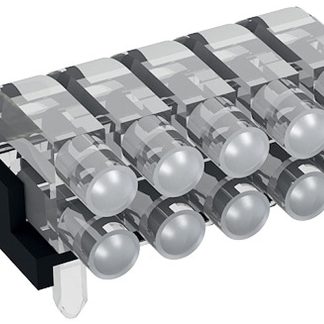 Tubo luminoso a LED Mentor GmbH 11.85mm, Trasparente, 10 vie