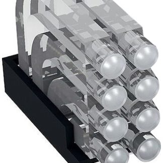 Tubo luminoso a LED Mentor GmbH 16.95mm, Trasparente, 8 vie