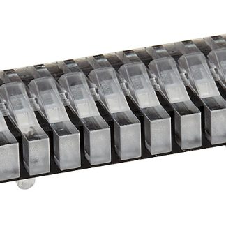 Tubo luminoso a LED Mentor GmbH 12.9mm, Trasparente, 20 vie